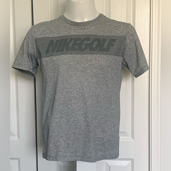 Nike Men's golf Gray T-Shirt - Picture 1 of 6